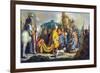 David with Goliath before Saul-Rembrandt van Rijn-Framed Premium Giclee Print