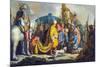 David with Goliath before Saul-Rembrandt van Rijn-Mounted Premium Giclee Print