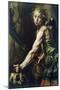 David with Goliath's Head, 1623-1625-Tanzio da Varallo-Mounted Giclee Print