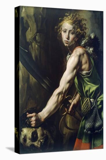 David with Goliath's Head, 1623-1625-Tanzio da Varallo-Stretched Canvas