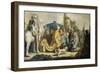 David with the Head of Goliath, 1627-Rembrandt van Rijn-Framed Giclee Print