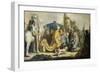 David with the Head of Goliath, 1627-Rembrandt van Rijn-Framed Giclee Print