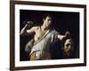 David with the Head of Goliath by Caravaggio-null-Framed Photographic Print