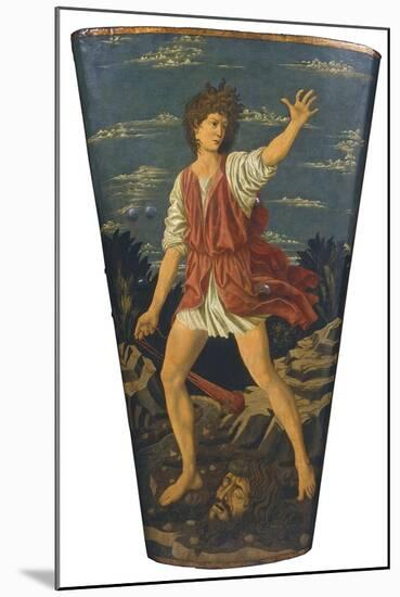 David with the Head of Goliath, C.1450-55-Andrea Del Castagno-Mounted Giclee Print