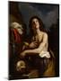 David with the Head of Goliath, C. 1650-Guercino-Mounted Giclee Print