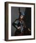 David with the Head of Goliath-Guido Cagnacci-Framed Art Print