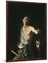 David with the Head of Goliath-Caravaggio-Framed Art Print