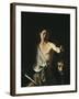 David with the Head of Goliath-Caravaggio-Framed Art Print