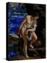 David with the Head of Goliath-Orazio Gentileschi-Stretched Canvas