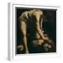 David with the Head of Goliath-Caravaggio-Framed Giclee Print