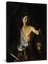 David with the Head of Goliath-Caravaggio-Stretched Canvas