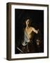 David with the Head of Goliath-Caravaggio-Framed Giclee Print