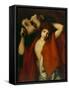 David with the Head of Goliath-Girolamo Forabosco-Framed Stretched Canvas