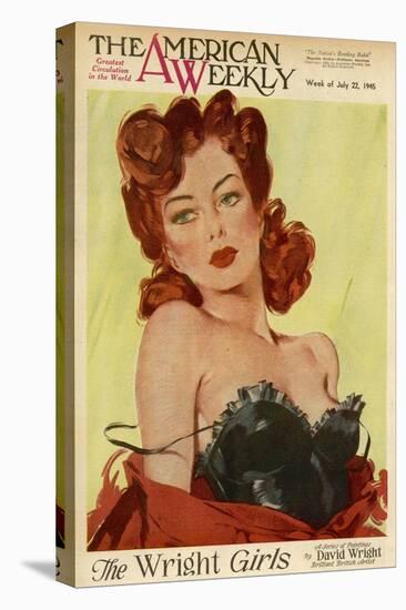 David Wright Pin-Up-null-Stretched Canvas