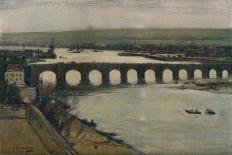 'Berwick Bridge', c1912-David Young Cameron-Giclee Print