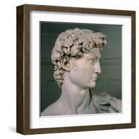 David-Michelangelo-Framed Art Print