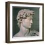 David-Michelangelo-Framed Art Print