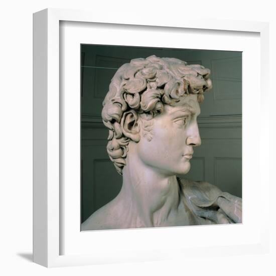 David-Michelangelo-Framed Art Print