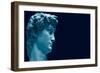 David-Michelangelo-Framed Art Print