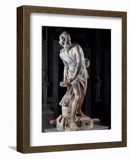 David-Gian Lorenzo Bernini-Framed Art Print