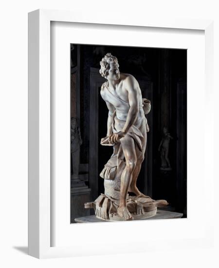 David-Gian Lorenzo Bernini-Framed Art Print