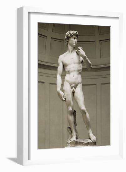 David-Michelangelo-Framed Art Print