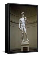 David-Michelangelo Buonarroti-Framed Stretched Canvas