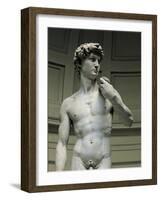 David-Michelangelo-Framed Art Print