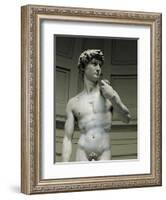 David-Michelangelo-Framed Art Print