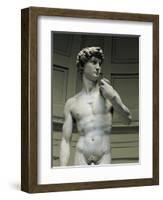 David-Michelangelo-Framed Art Print