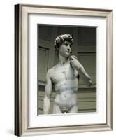 David-Michelangelo-Framed Art Print