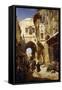 Davidstrasse, Jerusalem-Gustave Bauernfeind-Framed Stretched Canvas