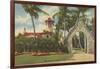 Davies Estate, Palm Beach, Florida-null-Framed Art Print