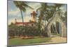 Davies Estate, Palm Beach, Florida-null-Mounted Art Print