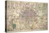 Davies' New Map of London and its Environs, 1882-Edward Stanford-Stretched Canvas