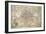 Davies' New Map of London and its Environs, 1882-Edward Stanford-Framed Giclee Print