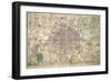 Davies' New Map of London and its Environs, 1882-Edward Stanford-Framed Giclee Print