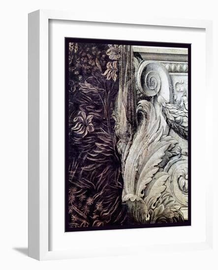 DaVinci Cornice 1-Vintage Lavoie-Framed Giclee Print