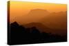 Davis Mountains at Sunrise in West Texas, USA-Larry Ditto-Stretched Canvas