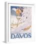 Davos, 1918 (lithograph)-Emil Cardinaux-Framed Giclee Print