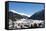 Davos, Graubunden, Swiss Alps, Switzerland, Europe-Christian Kober-Framed Stretched Canvas