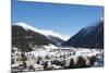 Davos, Graubunden, Swiss Alps, Switzerland, Europe-Christian Kober-Mounted Photographic Print