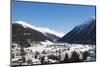 Davos, Graubunden, Swiss Alps, Switzerland, Europe-Christian Kober-Mounted Photographic Print