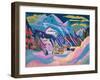 Davos in Winter, 1923-Ernst Ludwig Kirchner-Framed Giclee Print