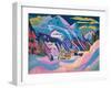 Davos in Winter, 1923-Ernst Ludwig Kirchner-Framed Giclee Print