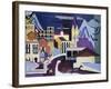 Davos-Platz Railway Station; Davos-Platz Am Banhof, 1931-Ernst Ludwig Kirchner-Framed Giclee Print