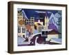 Davos-Platz Railway Station; Davos-Platz Am Banhof, 1931-Ernst Ludwig Kirchner-Framed Giclee Print