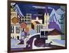 Davos-Platz Railway Station-Ernst Ludwig Kirchner-Framed Giclee Print