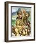 Davy Crocket-Angus Mcbride-Framed Giclee Print