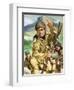 Davy Crocket-Angus Mcbride-Framed Giclee Print